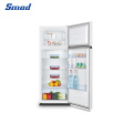 Smad Manual Defrost Fridge Top Freezer Double Door Refrigerator